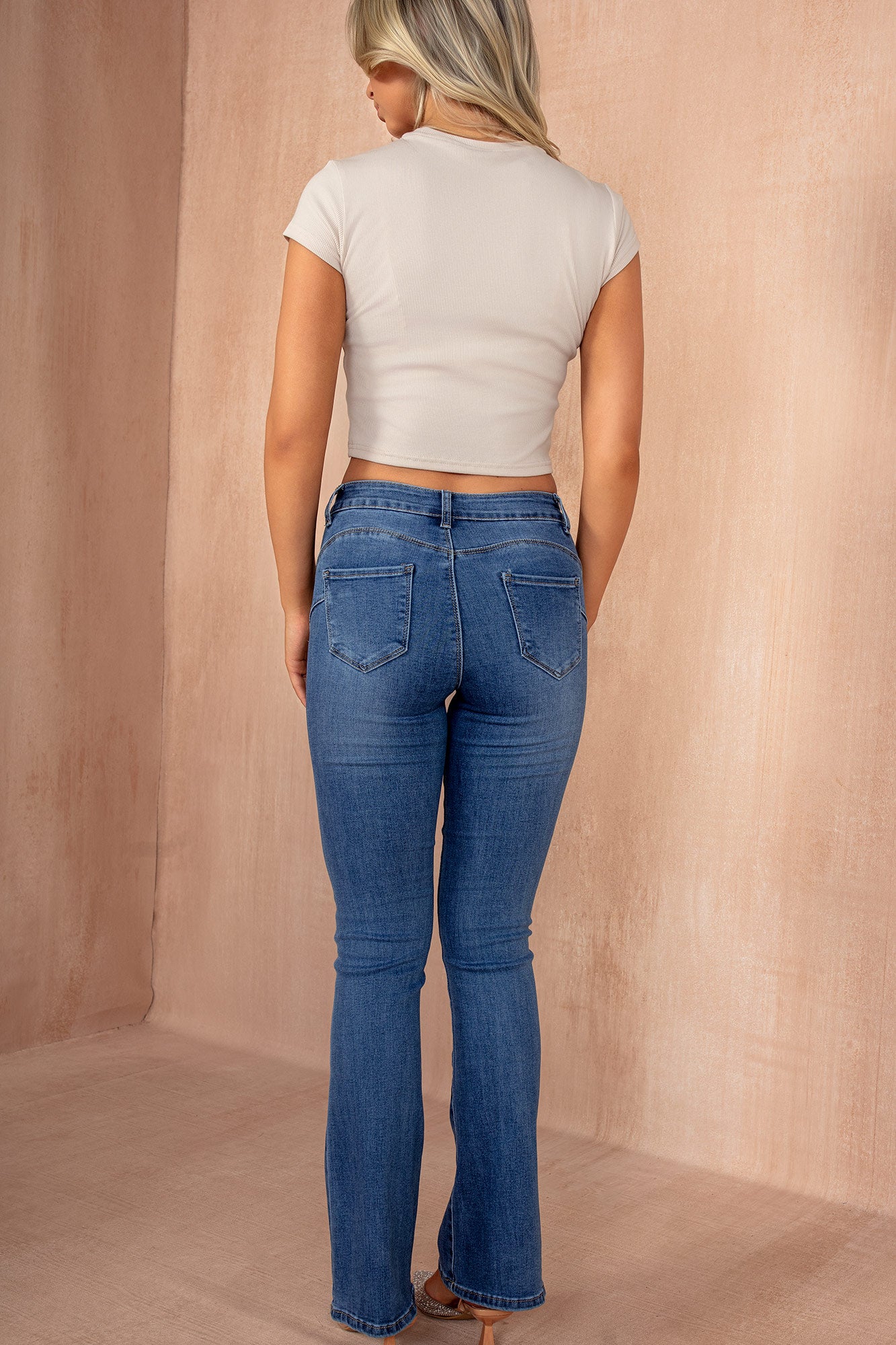 Aliana Blue Push Up Jeans