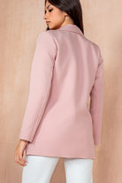 Aoibhe Pink Single Breasted Blazer