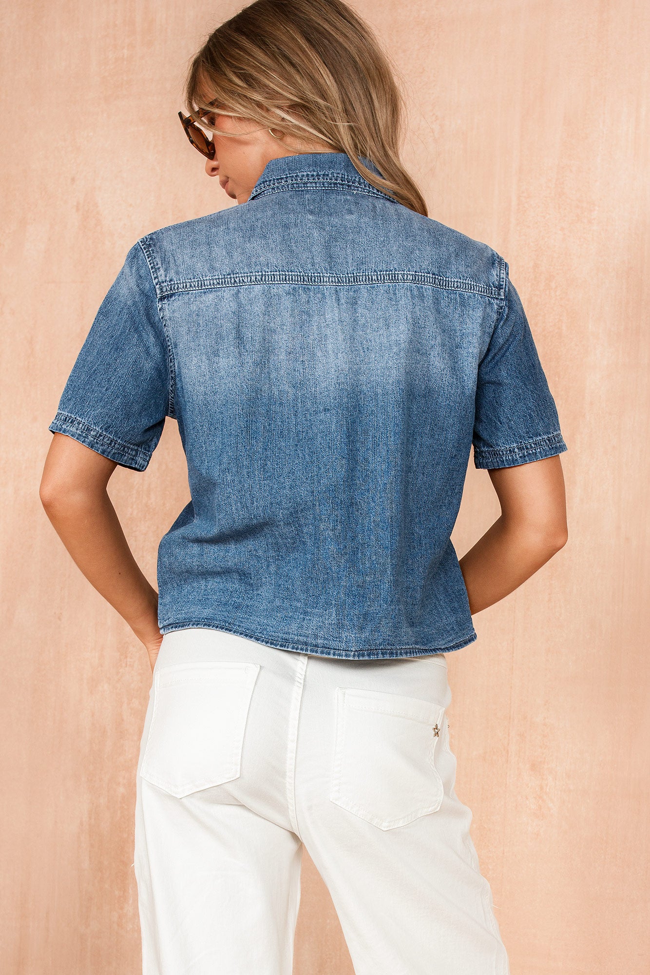 Ashley Blue Denim Shirt