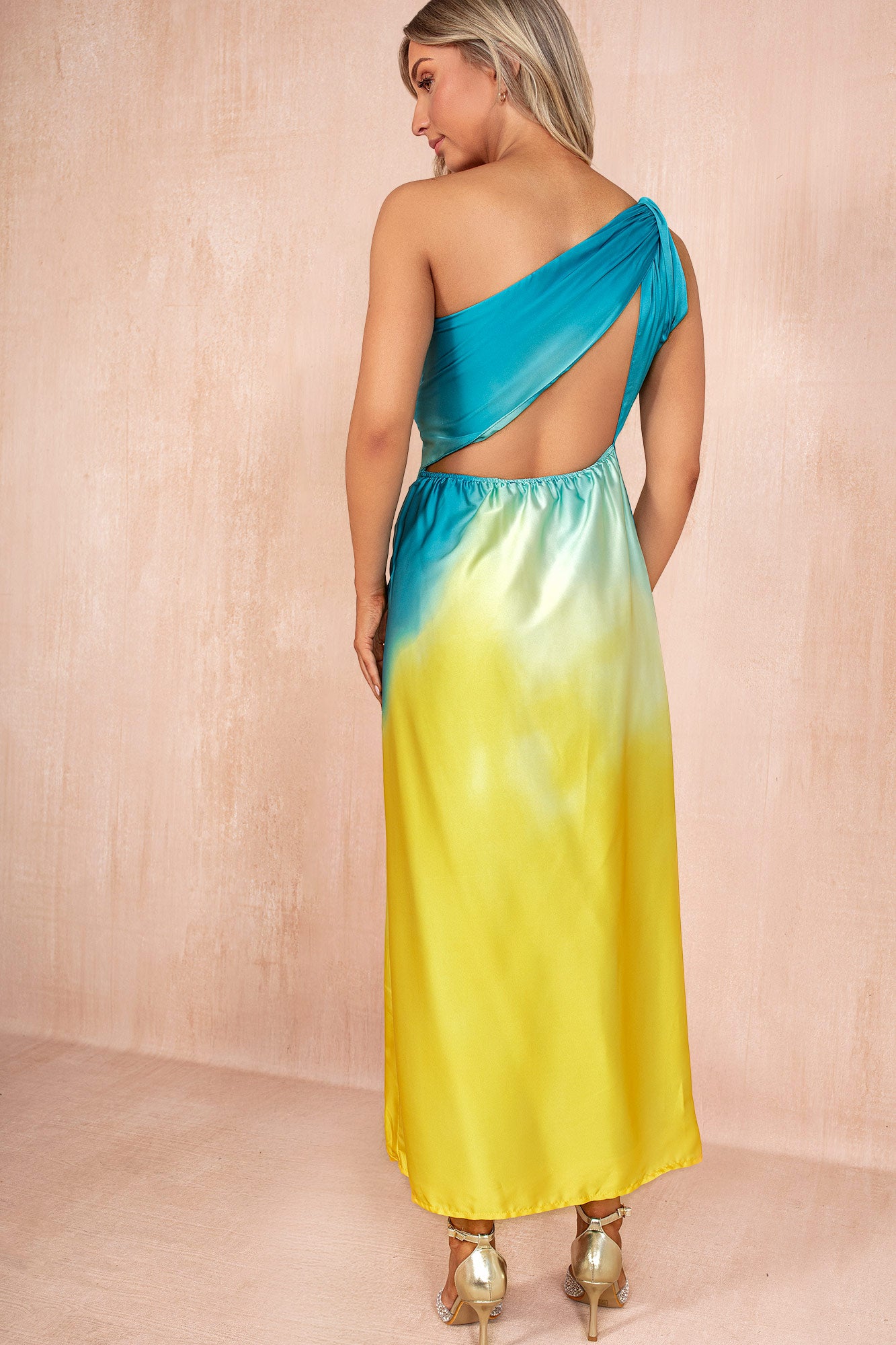 AX Paris Kaylie Sunset Ombre Midi Dress