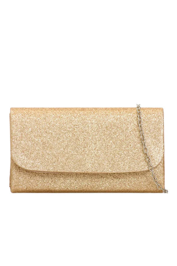 Bellatrix Gold Shimmer Detachable Chain Bag