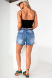 Cassandra Blue Denim Shorts