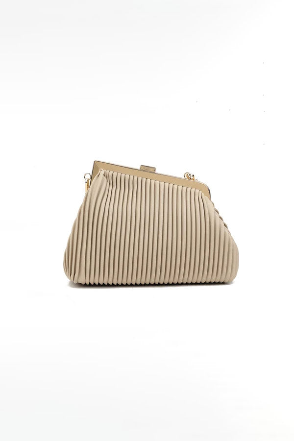 Claudia Stone PU Detachable Chain Bag