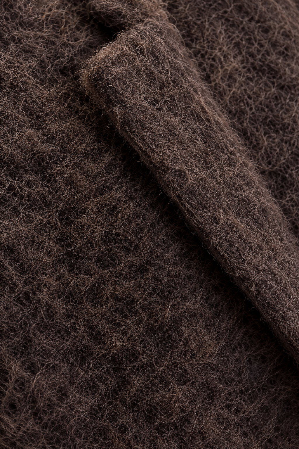 Doris Chocolate Wool Double Breasted Coat - Vavavoom.ie