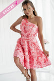 Esme Pink 3D Floral Dress