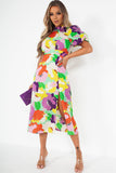 Girl In Mind Lilith Multi Floral Dress
