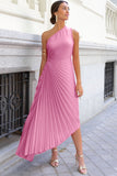 Gracyn Baby Pink Plisse Dress
