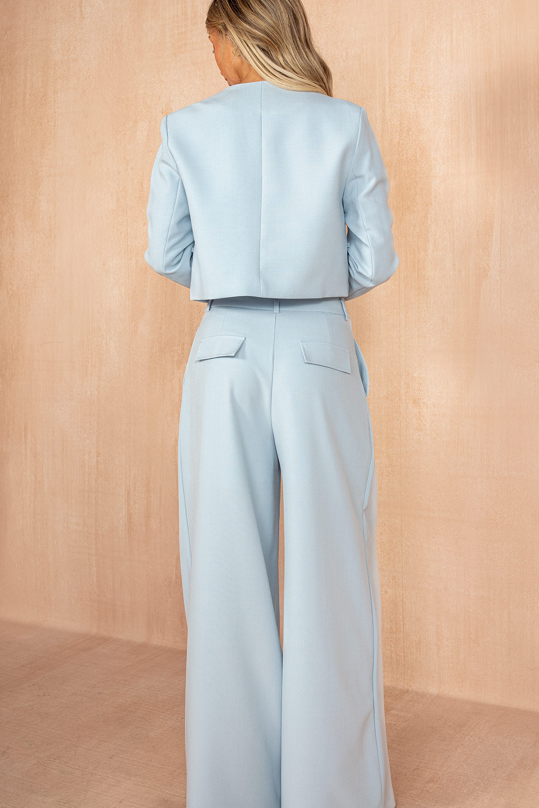 Jennie Blue Palazzo Trousers