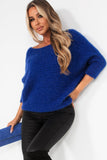 Orla Royal Blue Knit Jumper
