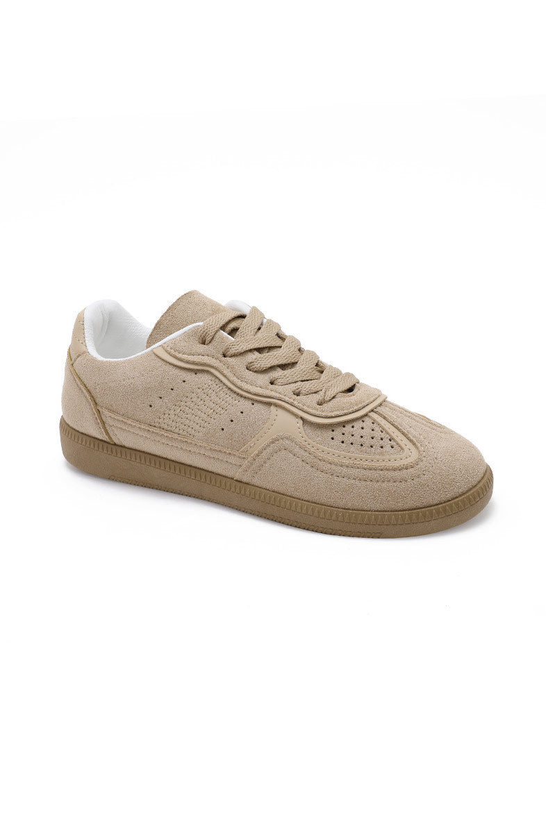 Ravi Camel Suedette Trainers