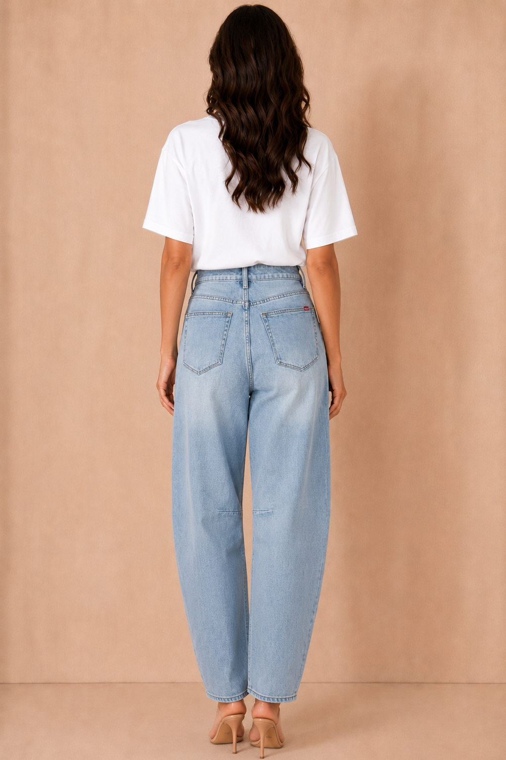 Rosalina Light Blue Balloon Fit Jeans