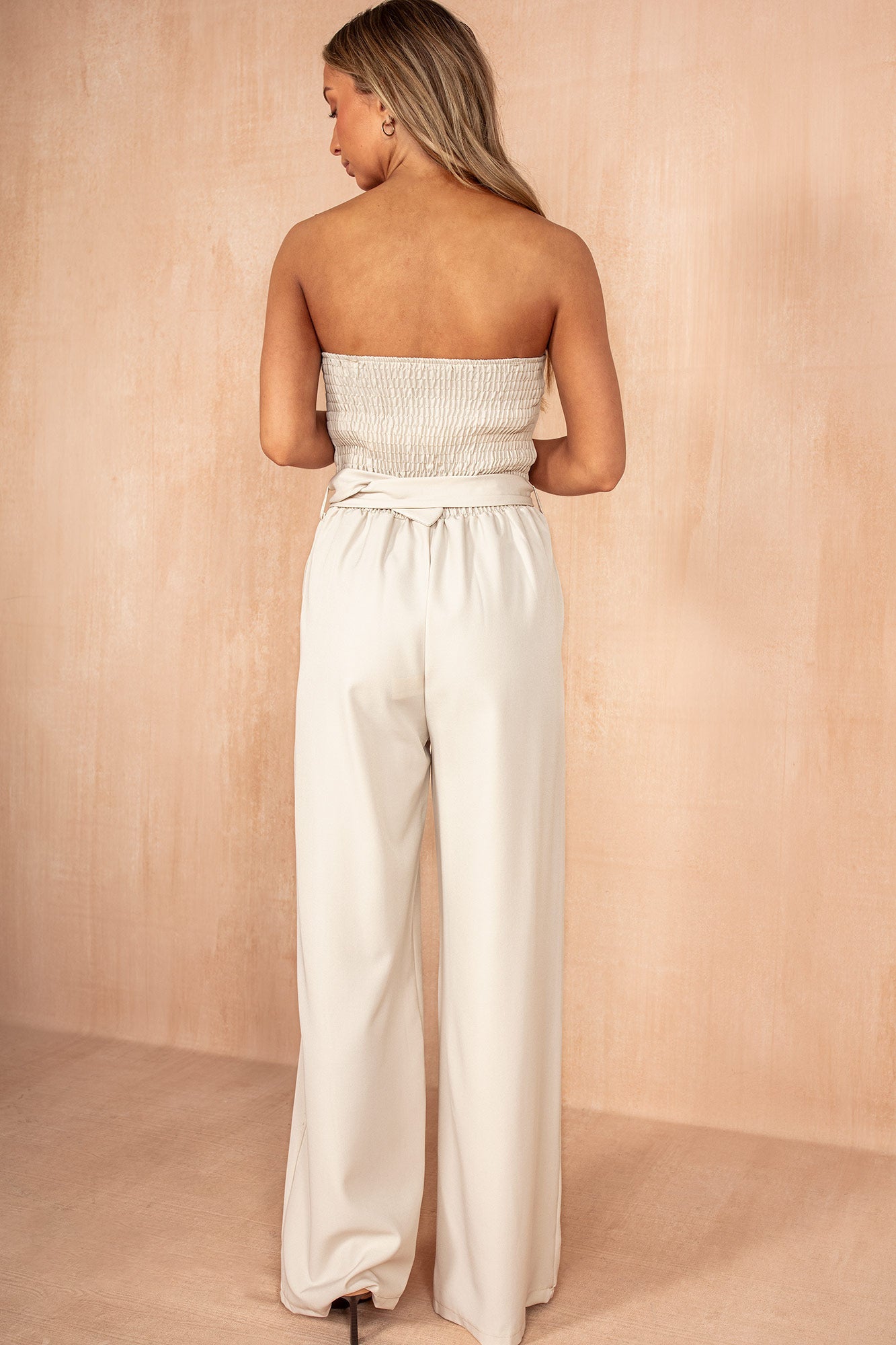 Stephanie Stone Belted Jumpsuit