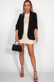 Veronica Black Croc Print Grab Bag