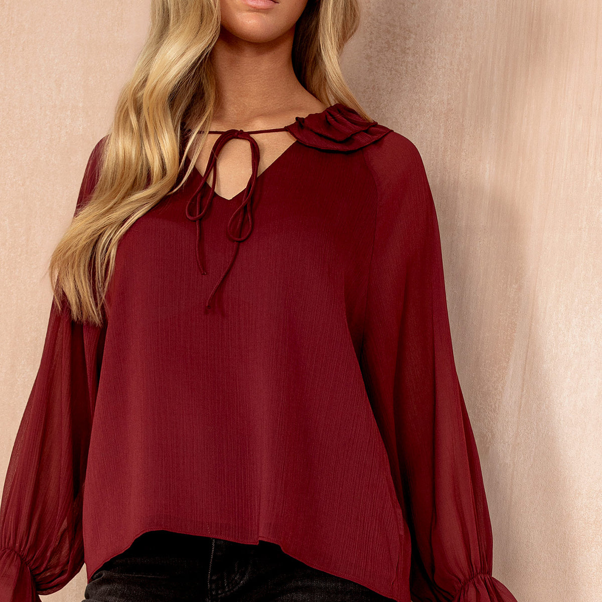 Monsoon Connie Puff Sleeve Collar Blouse | Ambrose Wilson sovisoon 