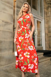 AX Paris Megan Red Floral Dress
