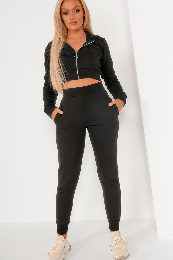 Illy Black Loungewear Co-Ord