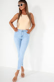 Reese Light Blue Push Up Jeans