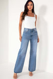 Tamia Blue Wide Leg Jeans