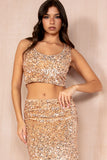 Alexis Gold Sequin Top