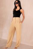 Althea Camel Tailored Trousers