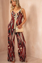 Annabelle Rust Shimmer Printed Co Ord