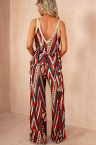 Annabelle Rust Shimmer Printed Co Ord