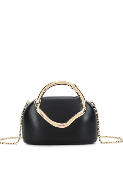 Archer Black Detachable Chain Bag