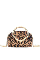 Archer Leopard Print Detachable Chain Bag