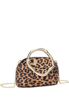 Archer Leopard Print Detachable Chain Bag