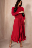 Arlene Red 2 in 1 Dress