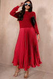 Arlene Red 2 in 1 Dress