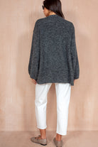 Arya Charcoal Knit Cardigan