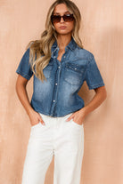 Ashley Blue Denim Shirt