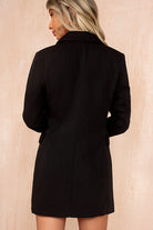 AX Paris Gemma Black Tailored Blazer Dress