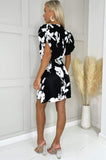 AX Paris Lana Black Print Dress
