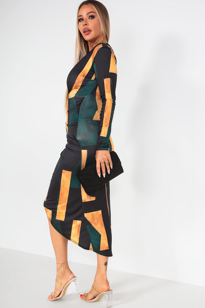 AX Paris Moira Multi Print Dress