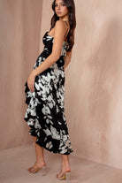 AX Paris Roisin Black Floral Dress
