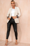 Ayden Stone Long Sleeve Blazer