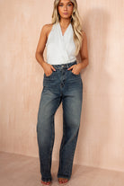 Barbara Blue Barrel Jeans