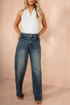 Barbara Blue Barrel Jeans