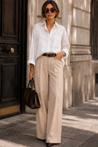 Blair White Cotton Shirt