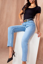 Bonnie Light Blue Mom Jeans
