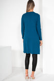 Braelyn Teal Open Front Cardigan