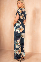 Bridget Navy Floral Jumpsuit