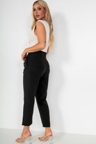Cailyn Black Tailored Trousers