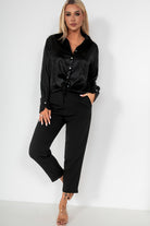 Cailyn Black Tailored Trousers