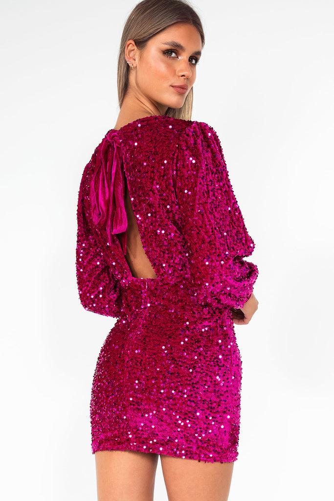Camille Berry Sequin Dress