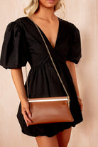 Camryn Brown Detachable Chain Bag