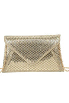 Capella Gold Diamante Detachable Chain Bag