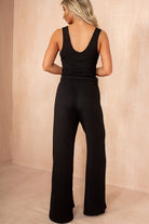 Catalina Black Textured Co Ord